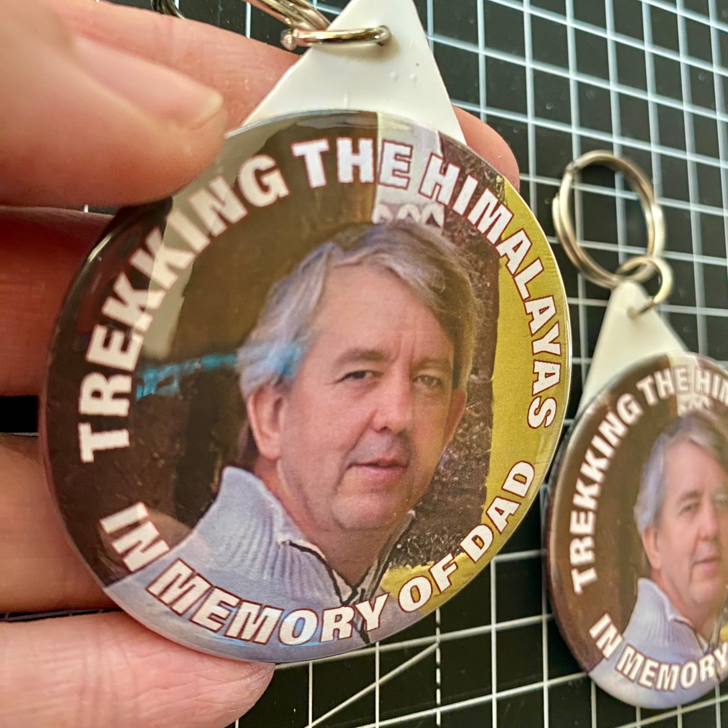 Custom Photo Keyring