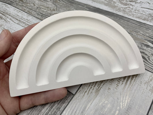 Rainbow Trinket Dish Blank