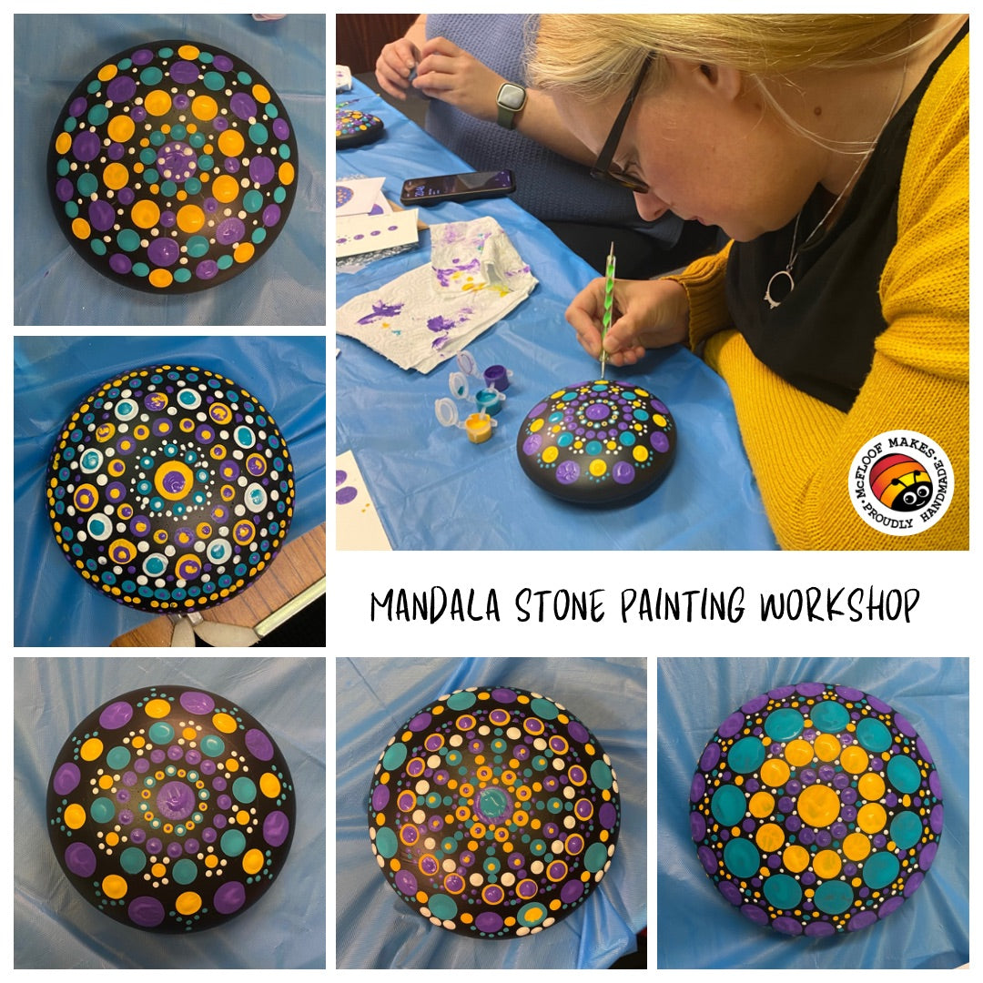 9. April: Mandala-Malworkshop in Exeter, Großbritannien