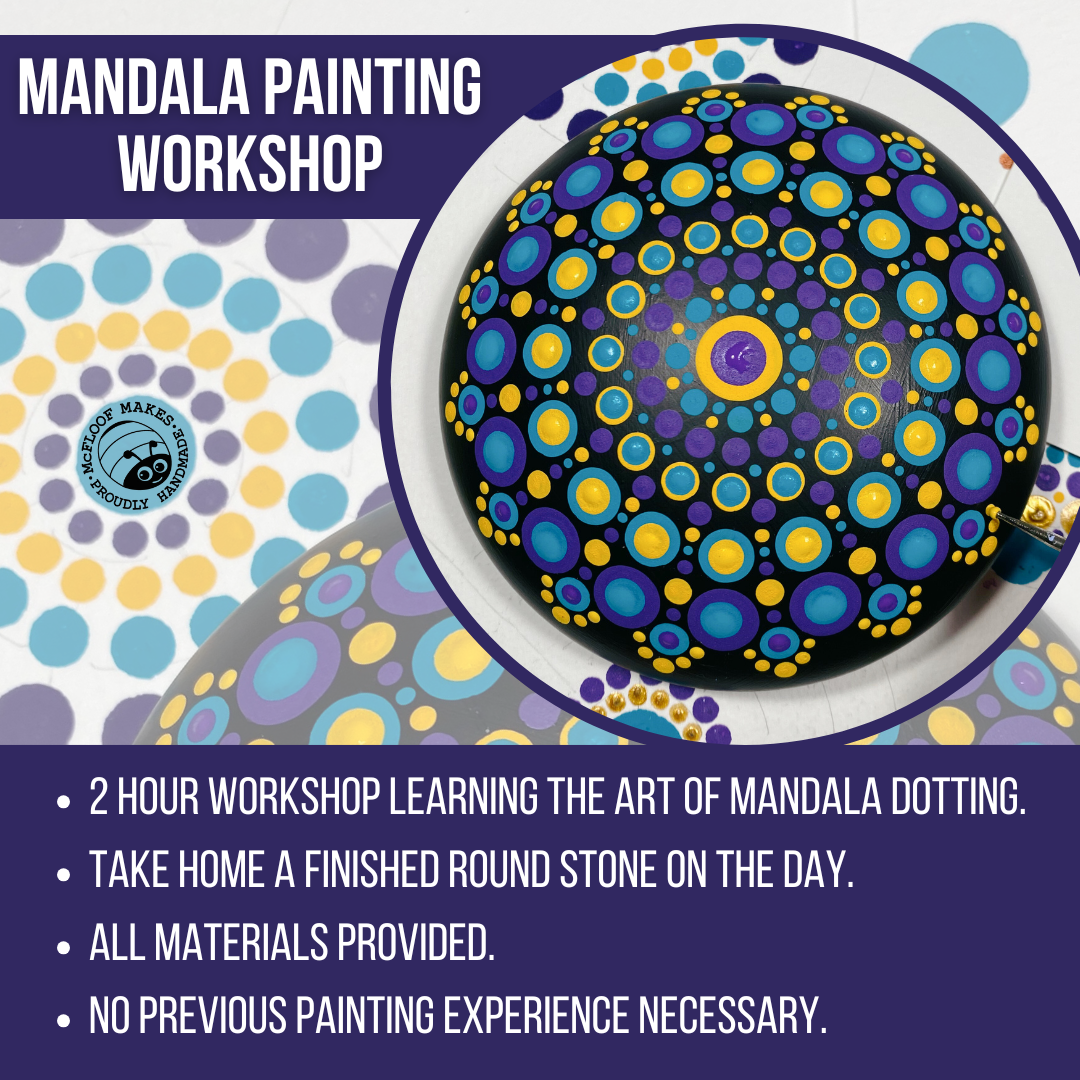 9. April: Mandala-Malworkshop in Exeter, Großbritannien