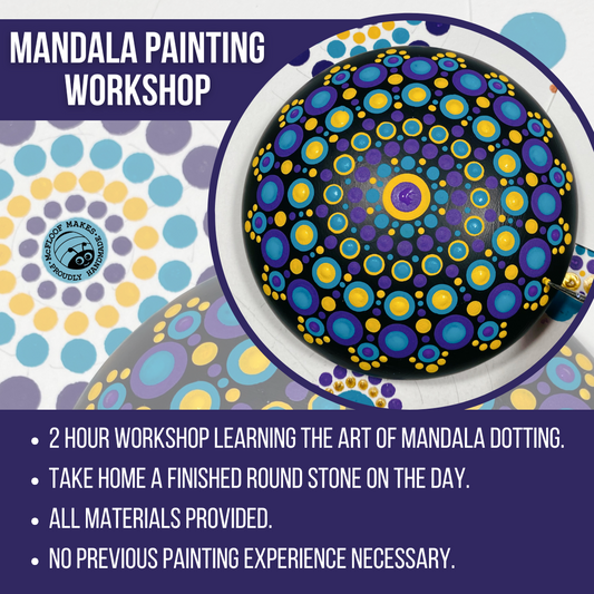 9. April: Mandala-Malworkshop in Exeter, Großbritannien