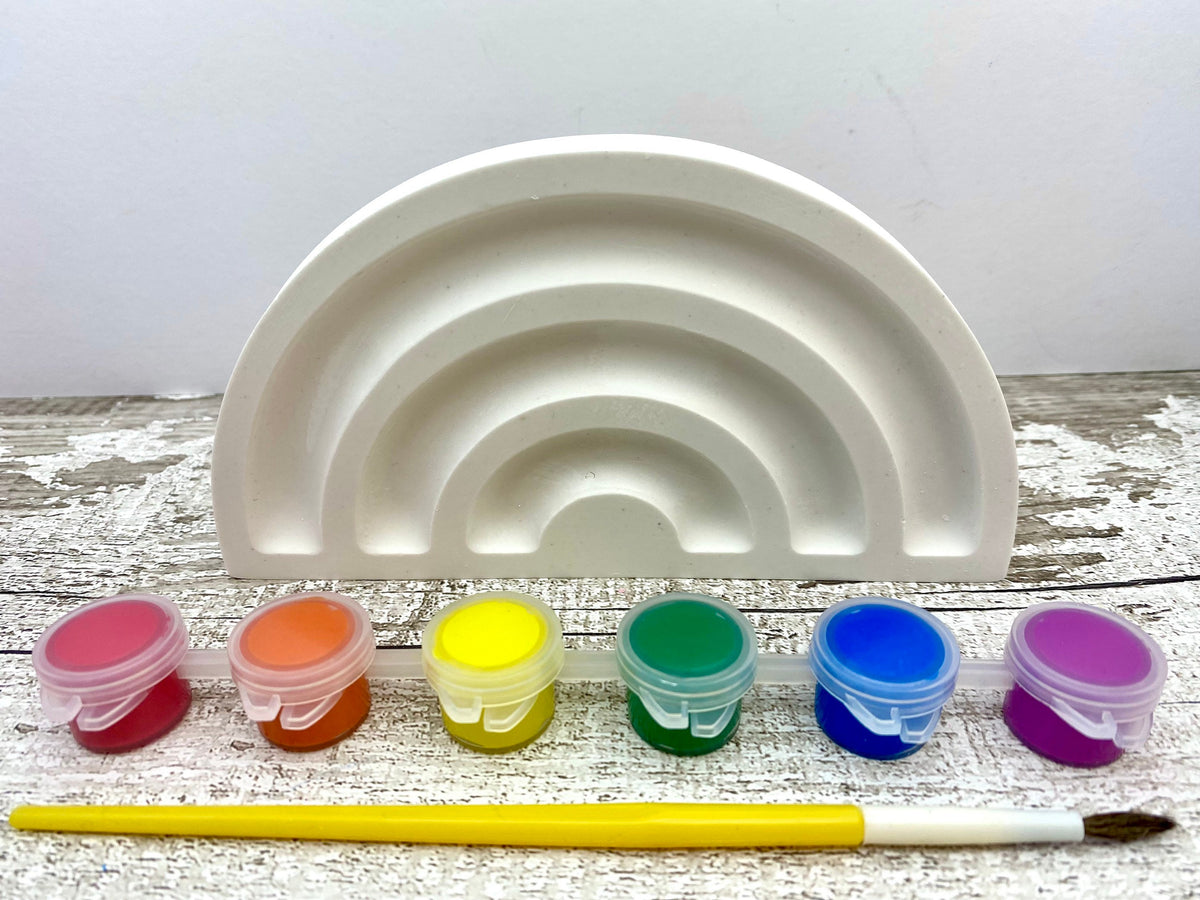 Rainbow Trinket Dish Blank